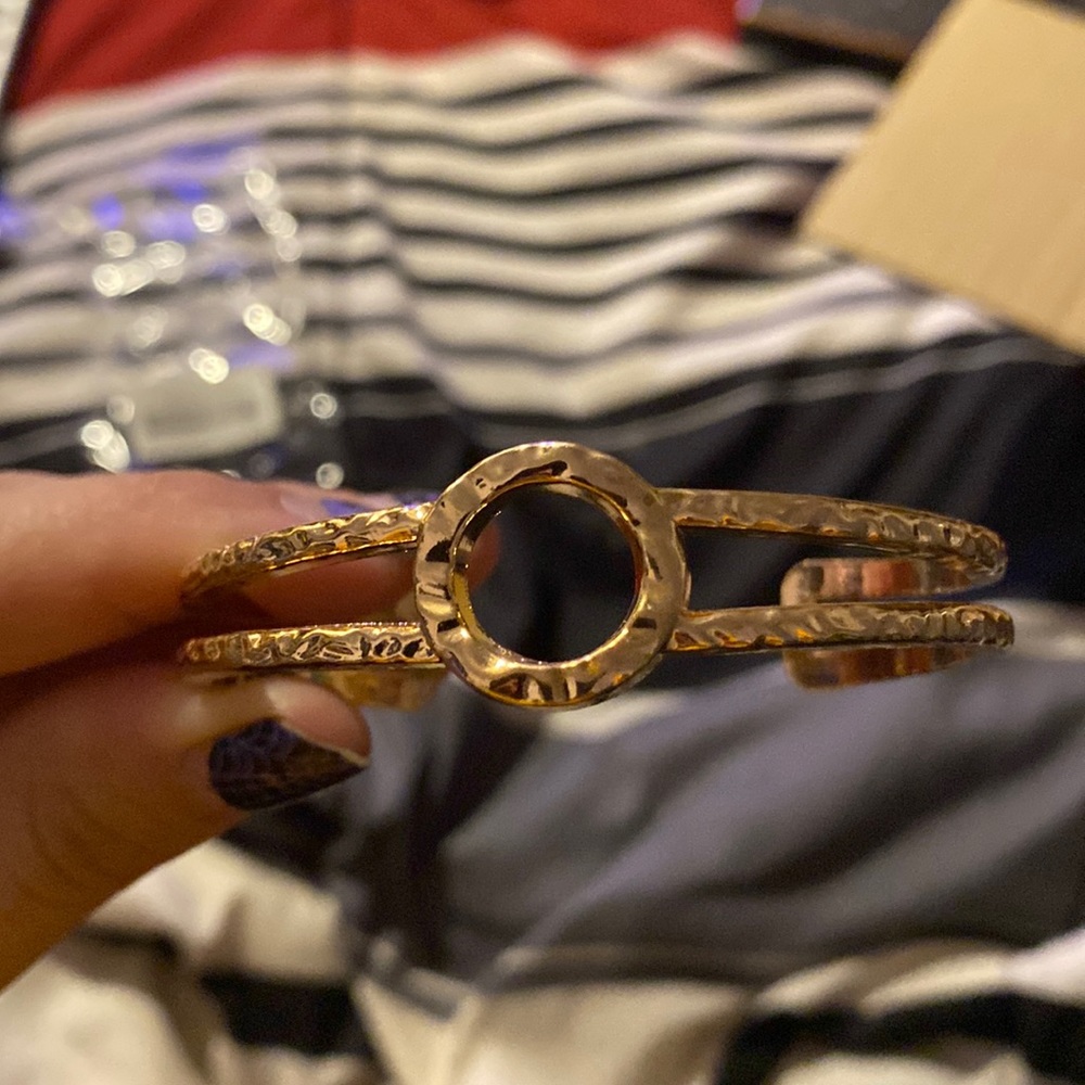 Gold Cuff Bracelet